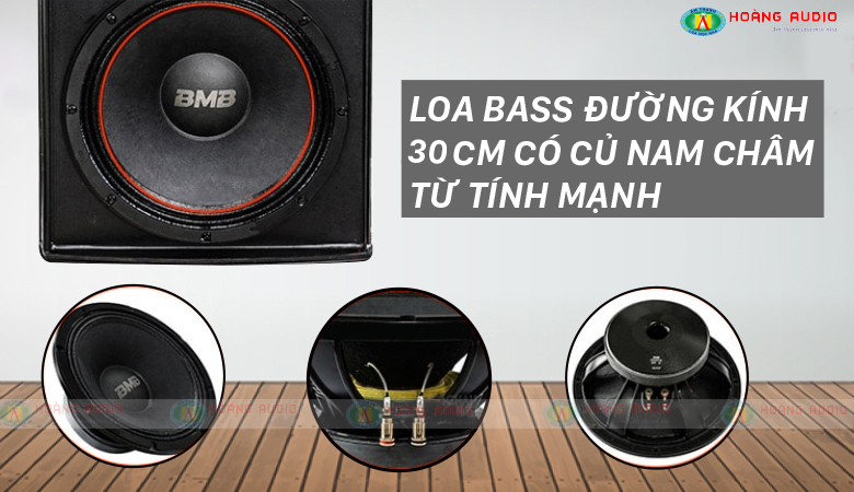 Bass của Loa BMB CSS 2012SE