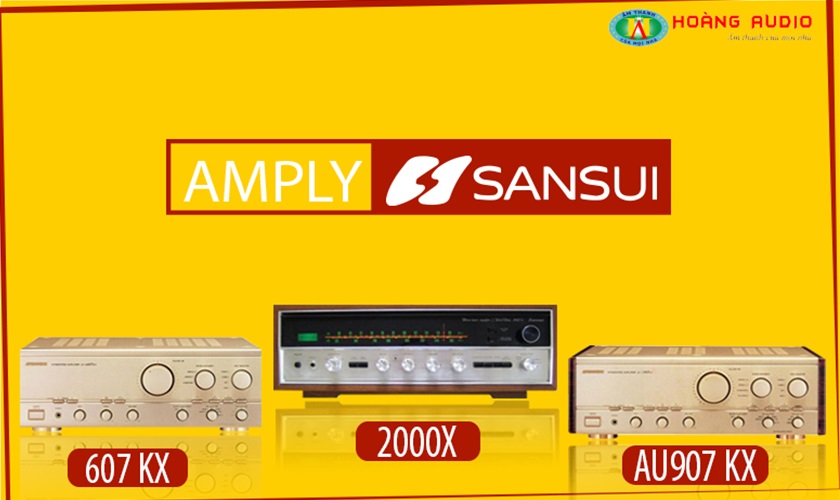 Ampli Sansui một truyền thuyết về gặm nhấm âm thanh.