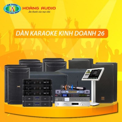 Dàn karaoke kinh doanh KD26