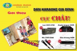 Dàn karaoke gia đình đặc biệt với chương trình 10 ngày của năm 2015