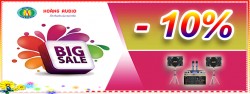 Hoàng Audio triển khai chương trình khuyến mãi cực sốc chào mừng năm 2017