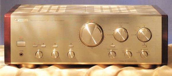 Tìm hiểu chi tiết chiếc amply Sansui MOS 607