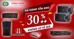 Xả kho thanh lý các thiết bị dàn loa karaoke chính hãng giá rẻ nhất từ 30 đến 50%