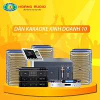 Dàn karaoke kinh doanh KD10