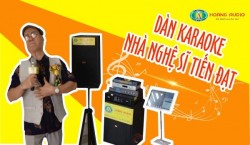 Dàn karaoke gia đình HAS tại nhà nghệ sĩ Tiến Đạt