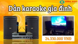 Hoàng Audio ghép bộ dàn âm thanh cực chuẩn cho chú Bình tại Mỹ Đức