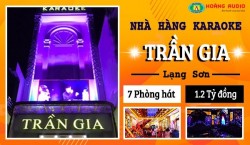 Hoàng Audio thi công lắp đặt dàn âm thanh karaoke quán hát Trần Gia siêu khủng