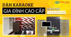 Bộ dàn karaoke gia đình nhà anh Việt - chị Hương 74,47 triệu đồng
