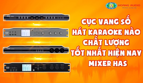 Cục vang hát karaoke nào chất lượng tốt nhất hiện nay - Mixer Has