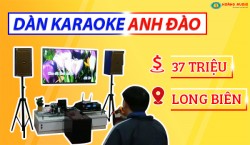 Lắp đặt bộ dàn karaoke 37 triệu nhà anh Đào ở Long Biên, Hà Nội