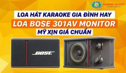 Loa hát karaoke gia đình hay Loa Bose 301 AV Monitor Mỹ xịn giá chuẩn nhất