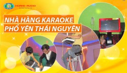 Thi công lắp đặt âm thanh quán karaoke Phổ Yên Thái Nguyên