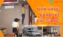 Thi công lắp đặt dàn karaoke tại quán hát TP Bắc Giang