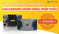 Tư vấn | Kinh nghiệm chọn mua loa karaoke chính hãng nhập khẩu