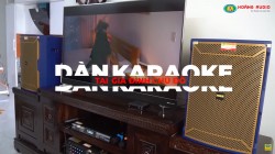 Lắp đặt bộ dàn karaoke gia đình cho Chú Đỗ tại Cầu Giấy