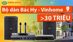 Bộ dàn karaoke cực hay 30 triệu đồng của bác Hy tại Vinhomes Gardernia