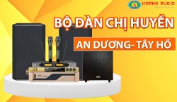 Dàn karaoke HAS cực hay chưa đến 30 triệu đồng của chị Huyền - Tây Hồ