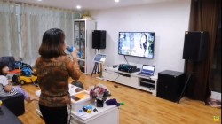 Lắp đặt bộ dàn karaoke 4 Acoustic chuyên nghiệp cho chị Phương - Hoàng Mai