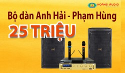 Lắp đặt bộ karaoke chuyên nghiệp 4 Acoustic cho gia đình anh Hải - Bồ Đề - Long Biên