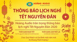 Lịch nghỉ TẾT Nguyên Đán 2020 – Hoàng Audio