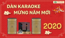 Dàn karaoke gia đình mừng năm mới 2020 tại Hoàng Audio