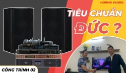 Bộ Dàn karaoke 4 Acoustic chuyên nghiệp của A Luyện - Hà Đông - HN