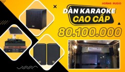 Bộ karaoke chuẩn cao cấp của chị Huyền tại Nguyễn Xiển