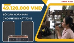 Lắp bộ dàn karaoke loa full bass 40 cho A Đức - Phú Thọ