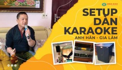 Bộ karaoke 4 Acoustic cực chất của gia đình Anh Hân - Gia Lâm