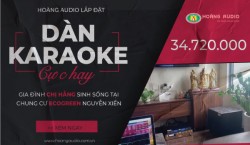 Lắp bộ dàn chuyên nghiệp amply số cho chị Hằng - EcoGreen Nguyễn Xiển