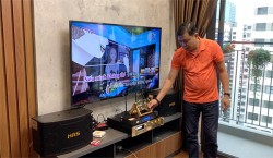 Bộ karaoke gia đình chuẩn HAS cho nhà chị Dương - OceanPark