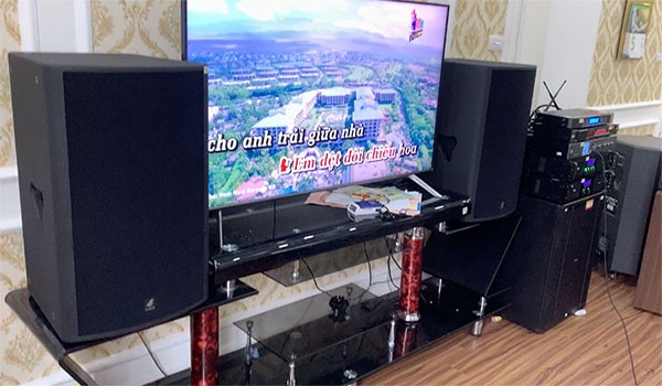 Dàn karaoke cao cấp 4 Acoustic - HAS gia đình anh Thuỳ - Hà Đông