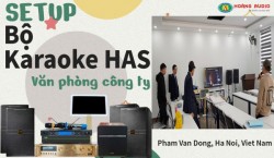 Bộ dàn hát karaoke cực hay cho gia đình Anh Đô - Phạm Văn Đồng