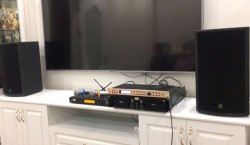 Dàn karaoke 4 Acoustic - HAS chuyên nghiệp của gia đình Cô Nguyệt - Mễ Trì 