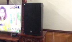 Dàn karaoke chuyên nghiệp loa full bass 30cm gia đình Anh Thái - Mê Linh - HN