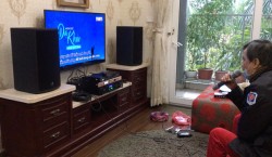 Hát hay, nghe tốt với bộ dàn karaoke của gia đình chị Lan - Ecopark