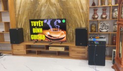 Dàn karaoke cao cấp cho gia đình anh Thái - Hà Đông